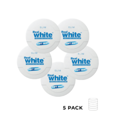 KickUp Real White Soft Mint Slim (5 pack)